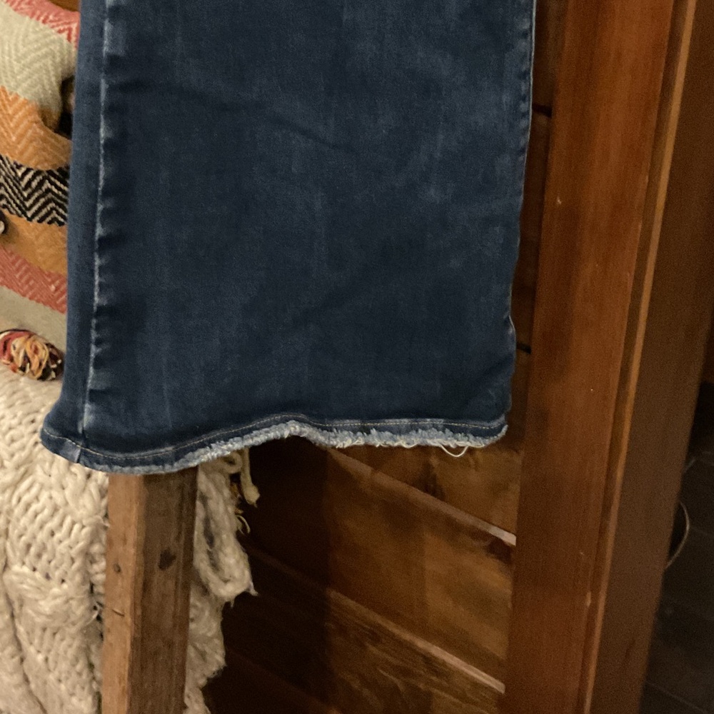 KanCan Dark Blue Flare Jeans - Picture 8 of 16